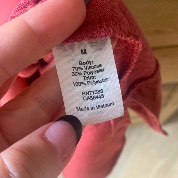 J. Crew - Bottom Layered Tank Top - Pink - Medium - Picture 6 of 7